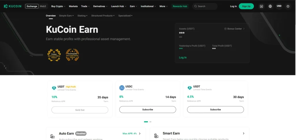 KuCoin Earn